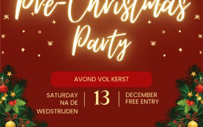 Kom pieken op GHV’s Pre-Christmas Party op 13 december